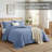 Microfiber Embossed Queen Quilt Sets| Hotel-Quality Bedspread-121432097-123141037