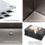 Évier de cuisine encastré circulaire 33 po x 22 po, évier de cuisine cascade avec robinet, évier simple en acier inoxydable avec station de travail moderne, 33 po x 22 po x 10 po, argent brossé-123465318-123465321