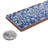 Captain Riptide 2" x 7-7/8" Ceramic Specialty Trim in Blue/White