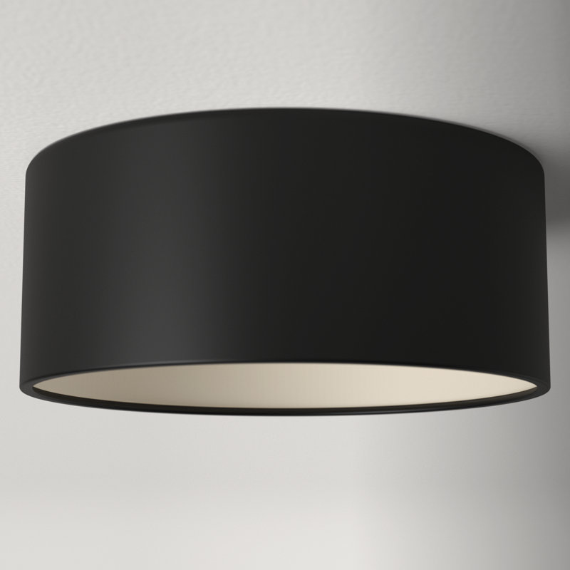 Leni LED Outdoor Flush Mount, Concrete