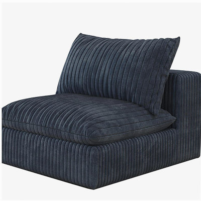 Le coussin de siège en plumes offre une sensation de luxe inégalée. Les somptueuses plumes offrent une texture douce et invitante, garantissant que chaque moment passé sur ce canapé est un pur bonheur