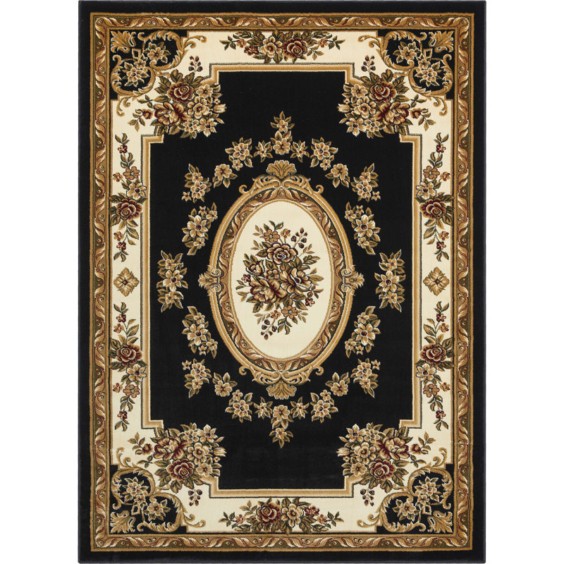 Oriental Synthetic Area Rug, Rectangle  200 x 280 cm