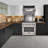 Capriasca 36-inch Gas Range Stainless Steel, 6 Brass Burners 120,000 BTU, 5.36 cu.ft. Oven