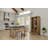 Tall Display Cabinet - Cashew