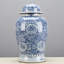 Handmade Porcelain China Ginger Jar