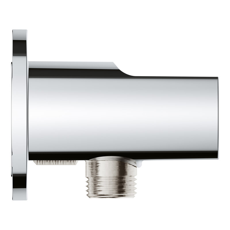 Tempesta Wall Union with Hand Shower Holder, Chrome