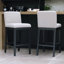 Counter Stool with Solid Wood Frame-909238979