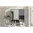 29'' X 28'' Modern Wall Mounted Bathroom Medicine Cabinet, Bathroom Wall Storage Cabinet With Mirror, Over The Toilet Space Saver Cabinet With Towels Bar-1913237697