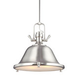 Luminaire suspendu en forme de cloche à 2 lumières Chiaramonte