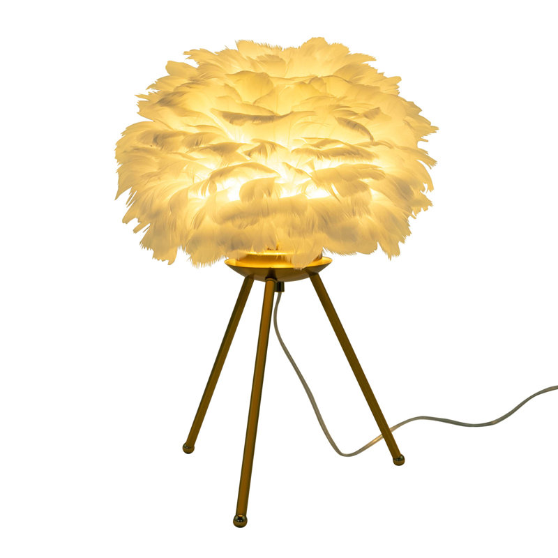 Lampe de table Jozyah, Blanc