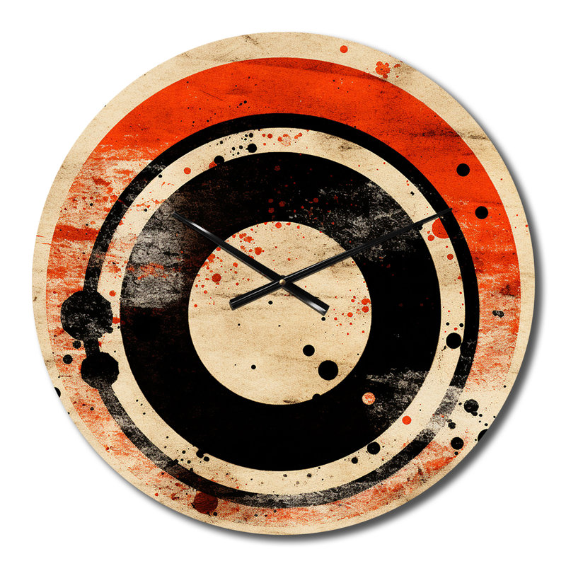 Horloge murale Inner Knowing Retro, Moyenne