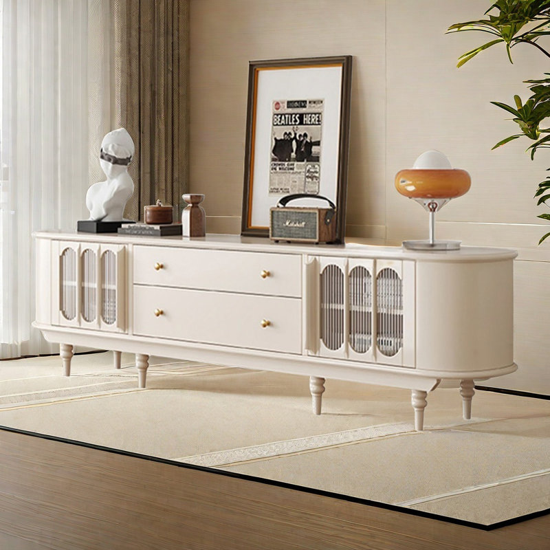 Fraiche solid wood TV cabinet