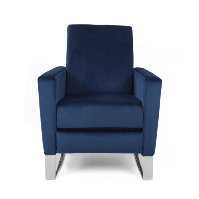Arvin Push Back High Metal Leg Recliner