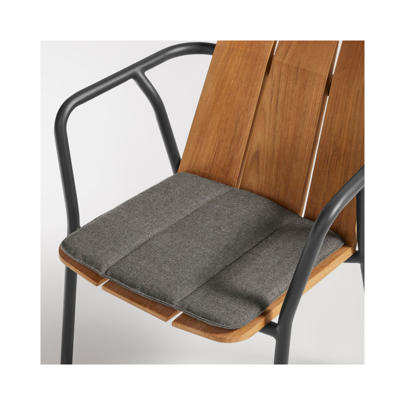 Coussin de siège d'extérieur hors ligne, Toohey charbon de bois Sunbrella®