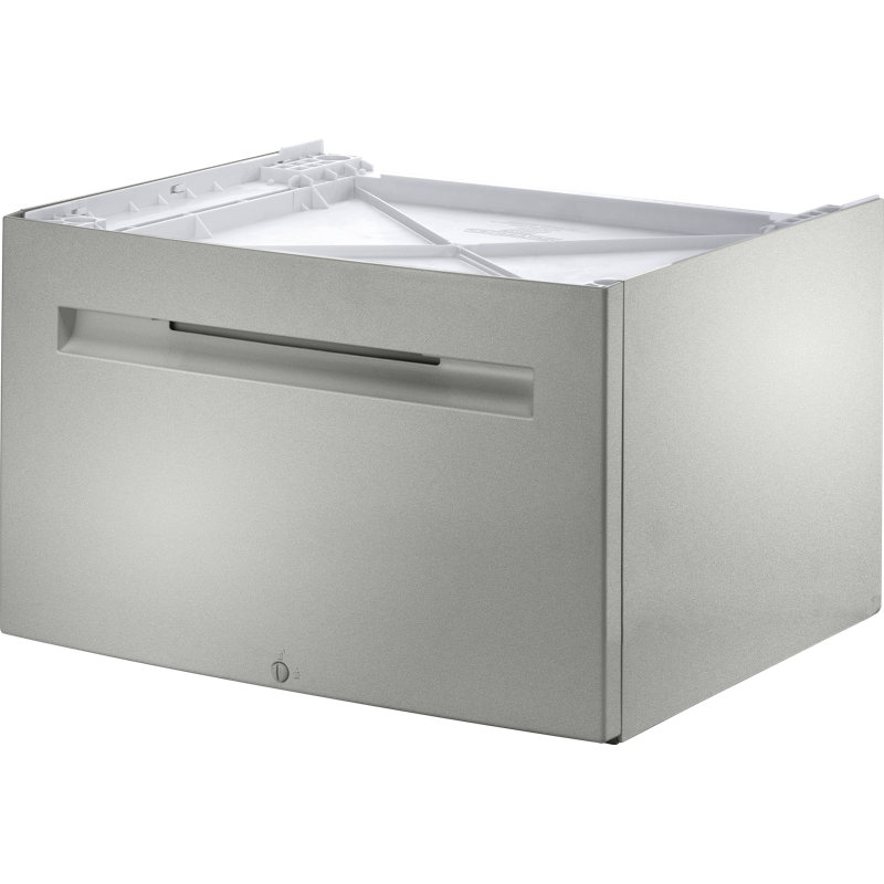 Washer Platform With Pull-Out, Gray