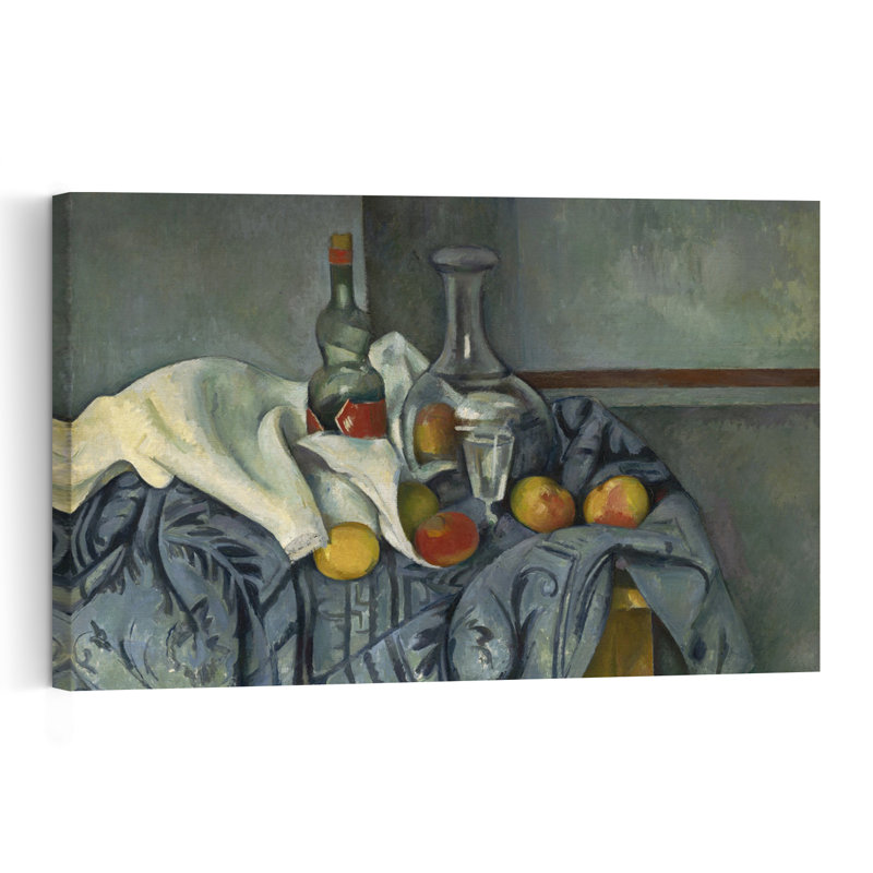La bouteille de menthe poivrée, 1893-1895, estampe murale abstraite contemporaine représentant des fruits, H 16 po x l 24 po