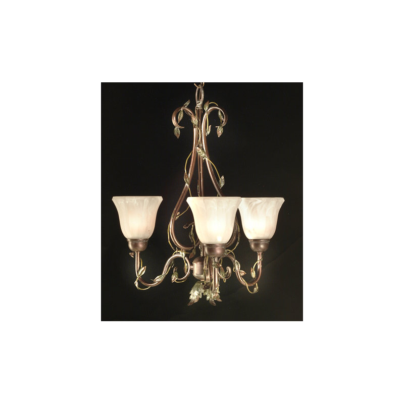 Lustre classique/traditionnel ombré 3 lumières