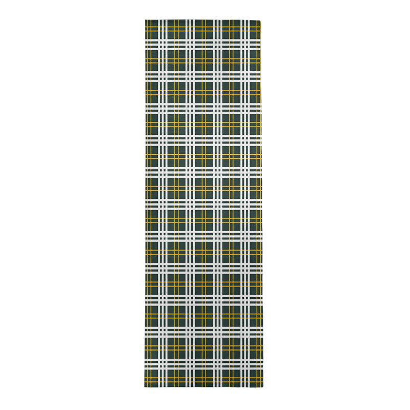 Plaid Indoor Rug, Runner 2'6" x 8'