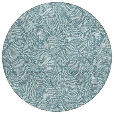 Colwart Flatweave Floral Indoor / Outdoor Rug