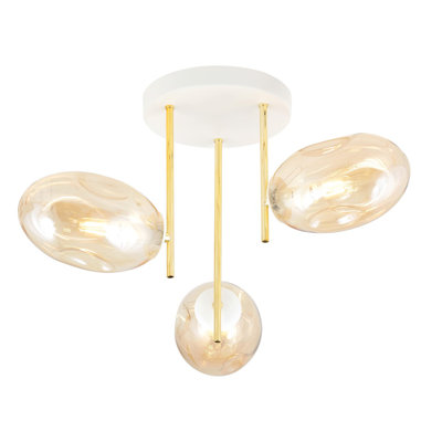 Maleya 3 - Light Unique/Statement Chandelier