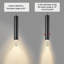 Luminaires suspendus réglables à DEL à intensité variable, luminaires suspendus à intensité variable, noir et blanc pour îlot de cuisine pour salle à manger (paquet de 3)