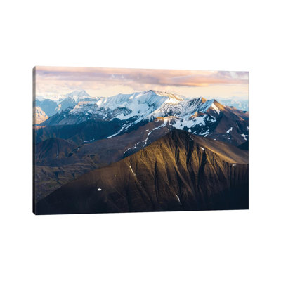 Alaskan Mountains by Lucas Moore - Wrapped Canvas Print