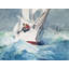 Reefing Sails Around Diamond Shoals, Cape Hatteras by Winslow Homer - Wrapped Canvas Painting-317758616