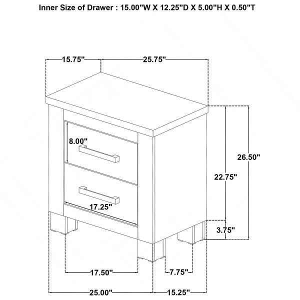 Dimensions du produit