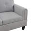 Canapé modulaire en L avec repose-pieds 3 pièces Straton-987632869-987632868