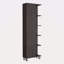 Armoire de coin, cinq tablettes ouvertes, une porte-2032765257