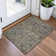 Machine Washable Indoor/Outdoor Xhevrie Green Rug