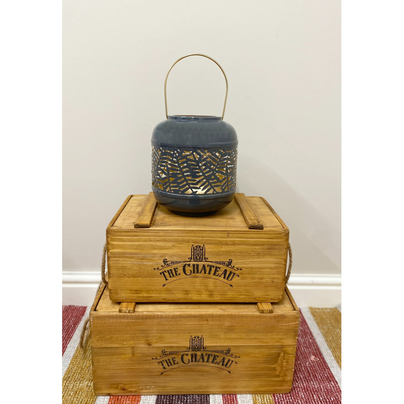 Iron Tabletop Lantern