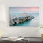 « soleil over vieste old town, apulia, italie » par matteo colombo, reproduction d’impression sur toile tendue-73366867-73366865-73366866