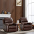 Karelie 36.1" Wide Faux Leather Power Standard Recliner