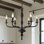 Lustre noir 6 lumières