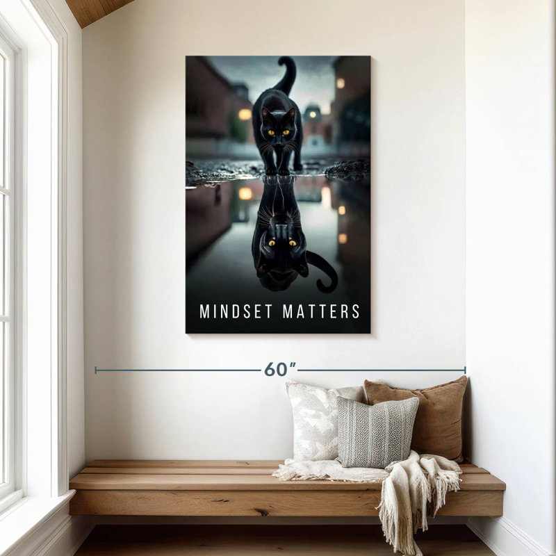 Mindset Matters II, 45" H x 30" W