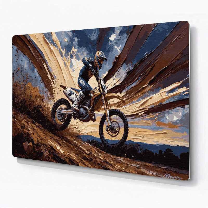 Art mural en métal Sports, H 24 po x l 36 po