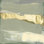 " Sage And Gold Swipe III " by Jennifer Goldberger Painting Print
