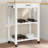 vidaXL Kitchen Trolley MONZA 23.6"x15.7"x34.8" Solid Wood Pine-752268434-781294832-781294845