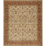 Lavar One-of-a-Kind Rectangle 8'1" x 9'4" Hand Knotted Area Rug