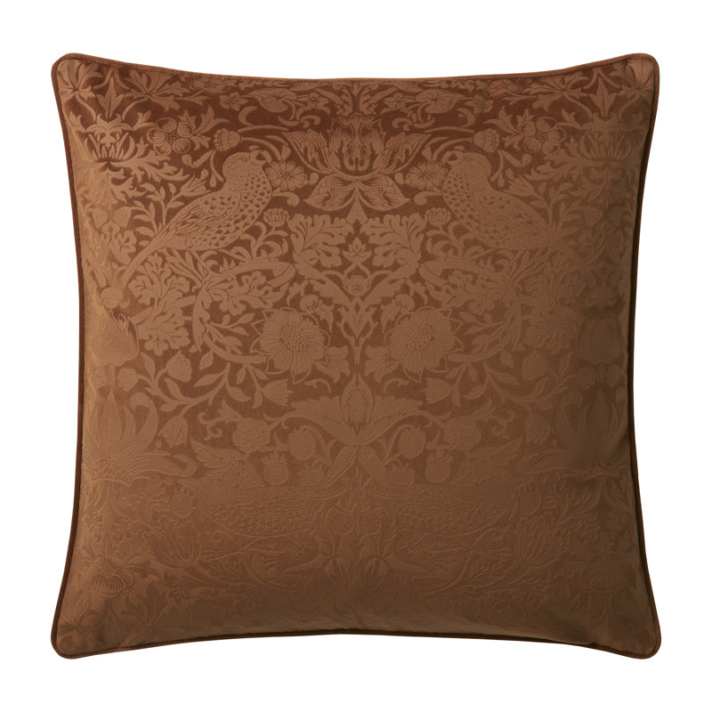 Square Cushion, Yellow/Orange