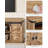 Tv Console Table With Sliding Barn Doors-958042627