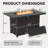 Outdoor Propane Fire Pit Table-1329606621