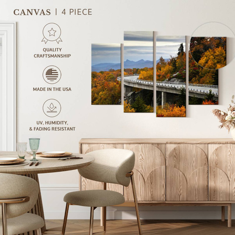 Lilie Blue Ridge Parkway Route, 48" H x 75" W
