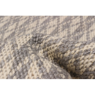 Nevada Grey Kilim 5'0" x 8'1"