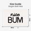 Kaitryn Nice Bum Slogan Bath Mat