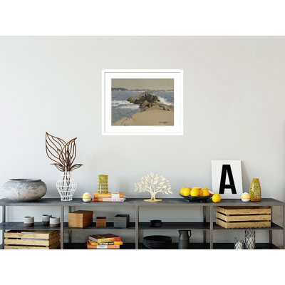 Peggy's Cove Nova Scotia by Alex Colville -Framed Giclee Print