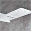 Wall Mounted Waterfall Rain Shower System with Handheld and Sliding Bar