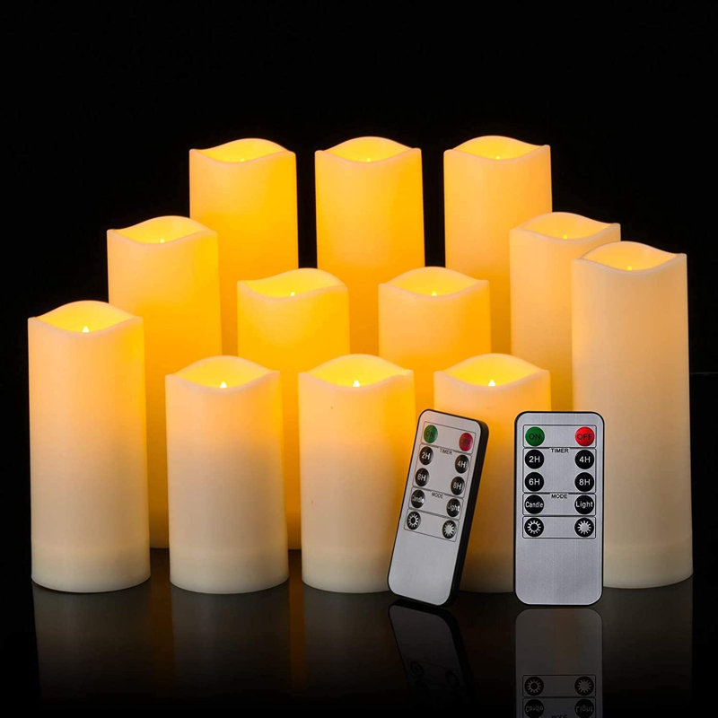 Bougies sans flamme