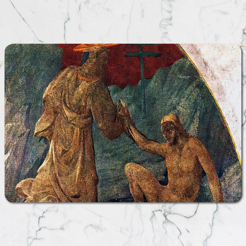 Placemat And Coaster Set Featuring Vintage Artwork Print For Table
